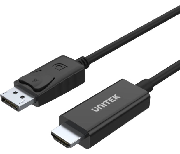 UNITEK Kabel DisplayPort 1.1a - HDMI 1,8m Y-5118CA - 385718 - zdjęcie 2